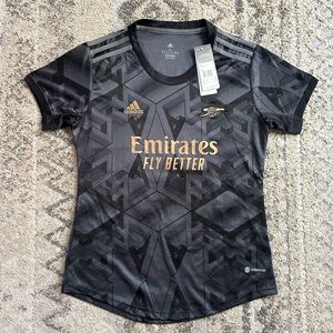 Adidas Kids Arsenal Black Jersey XL NWT